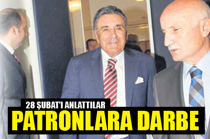 Patronlara darbe