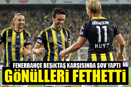 Fenerbahçe gönülleri fethetti!