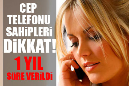 Başkasına kayıtlı telefon kullanlar dikkat!