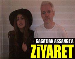 Gaga’dan Assange’a ziyaret