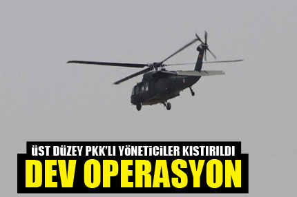 Üst düzey PKK’lılar kıstırıldı
