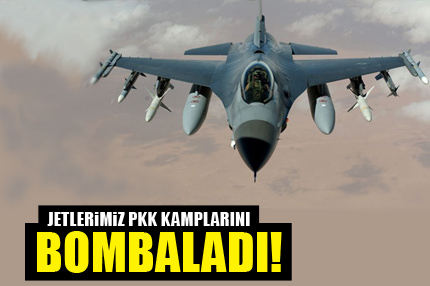 PKK kampları bombalandı!