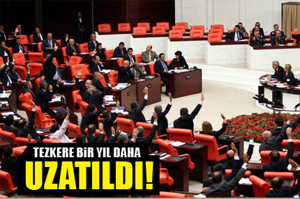 Tezkere 1 yıl uzatıldı!