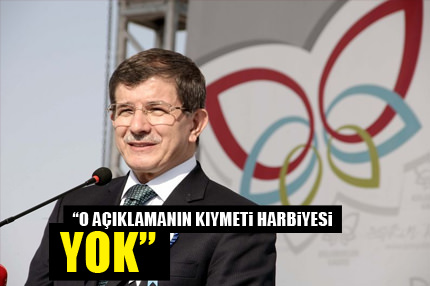 O açıklamanın kıymeti harbiyesi yok