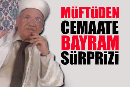 Müftüden türkülü bayram vaazı