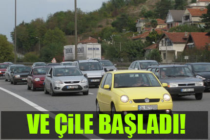 Ve çile başladı