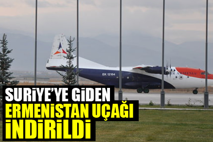 Ermenistan uçağı indirildi