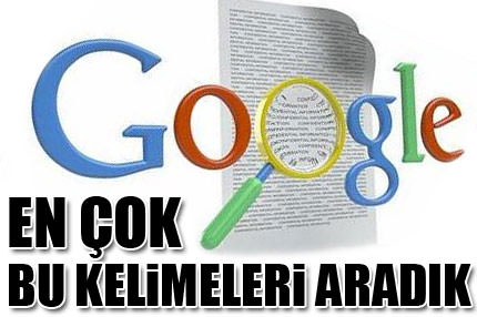 En çok bu kelimeleri aradık