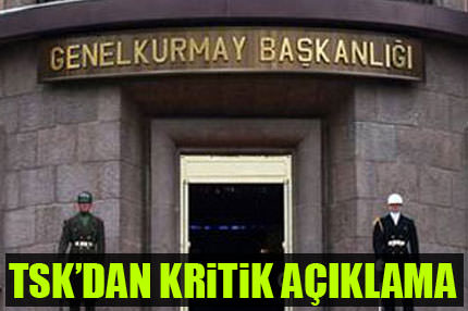 TSK'dan helikopter açıklaması