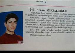 İşte liseli Kenan İmirzalıoğlu!