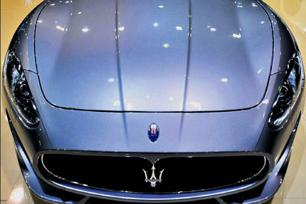 Kredi kartıyla Maserati