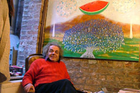 Ressamın 'zaman tüneli'