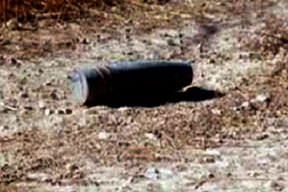 Uçaksavar mermisi düştü