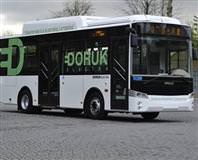 Elektrikli otobüsümüz yollarda