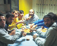 Maç yemeği menemen