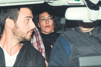 Asabi koca saklandı