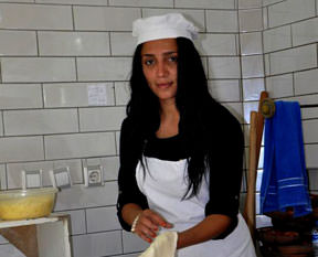 Çete Ayşe'nin setinde kaza