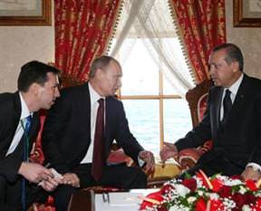 Erdoğan ve Putin bir araya geldi
