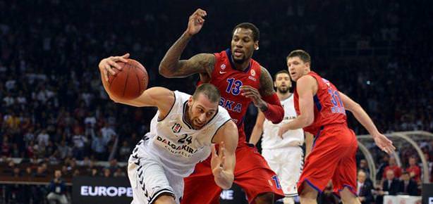 Beşiktaş, CSKA karşısında tutunamadı!