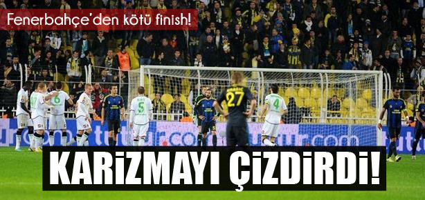 Fenerbahçe’den kötü finish!