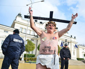 Bulgaristan'da zam protestosu