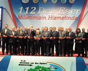 112 dev tesise muhteşem açılış