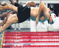 Havuza rekorla girdik!