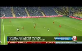 Fenerbahçe: 4 - Göztepe: 0 (Özet)
