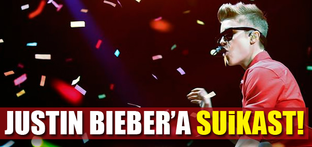 Justin Bieber’a suikast!