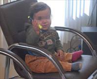 Dilenci çocuğunu bırakıp kaçtı