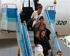 Uçakta bomba ihbarı