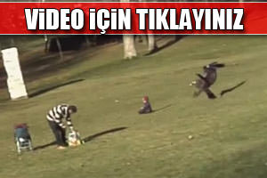 Kartal parktaki çocuğa saldırdı-1