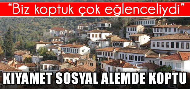Kıyamet sosyal alemde koptu