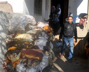 Evleri 300 kez yandı