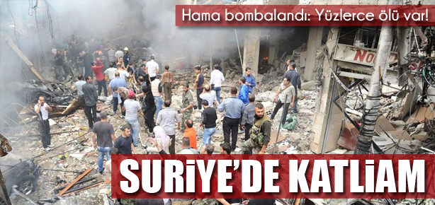 Suriye’de katliam!