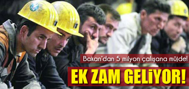 Bakan’dan asgari ücretle çalışanlara müjde