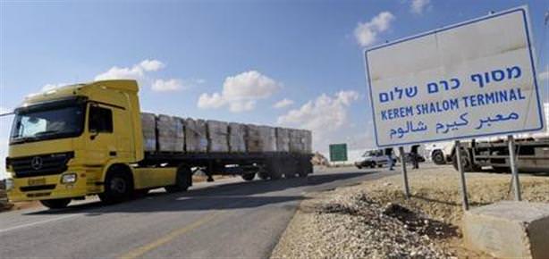 İsrail ambargoyu hafifletiyor