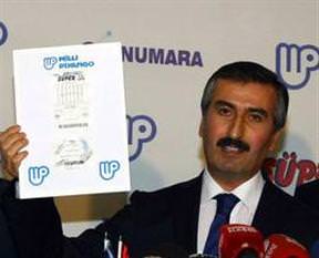Talihli ortaya çıktı!