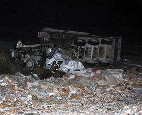 Kütahya'da feci kaza