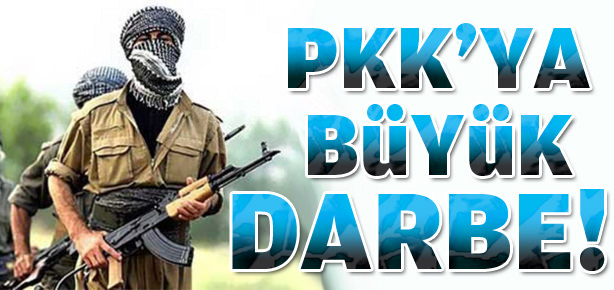 PKK’ya büyük darbe!