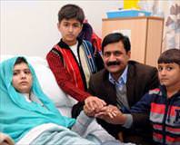 Ve Malala eve çıktı...