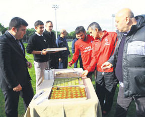 Taraftarlar yalnız bırakmadı