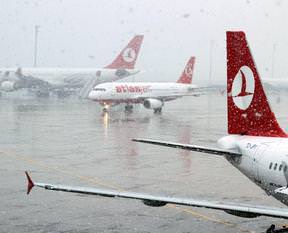 THY'nın 89 seferi iptal