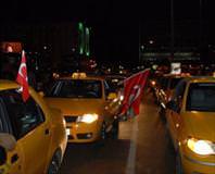 Taksicilere mesafe ayarı