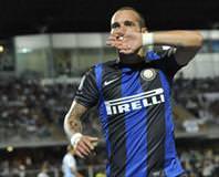 Sneijder yüzde 95 tamam