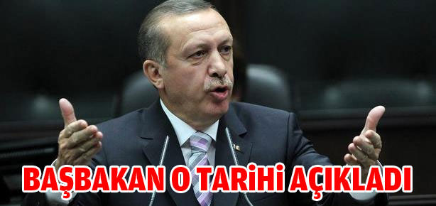 Başbakan o tarihi açıkladı