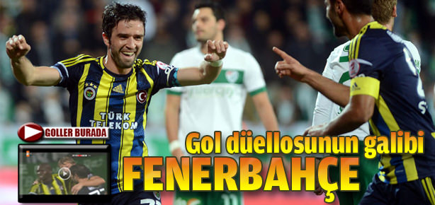 Gol düellosunun galibi Fenerbahçe