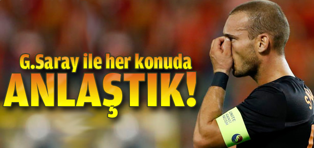 G.Saray ile her konuda anlaştık