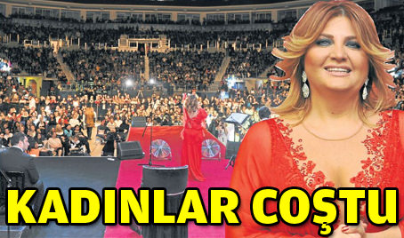 Kadınlar coştu