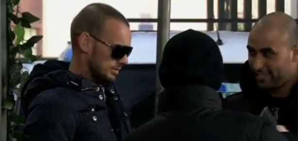 Sneijder'den şoke eden cevap!